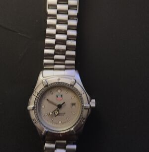 TAG Heuer Silver Chronograph Wrist Watch Guaranteed Authentic 962-215-2